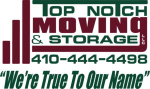 Top Notch Moving and Storage logo with tagline We're True to Our Name Moving Tips